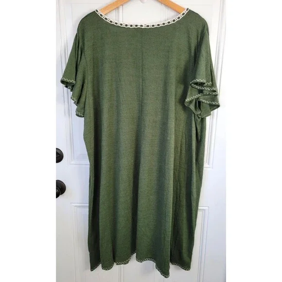 NWT Max Studio Plus Size Knee Length Dress Size 3X - Picture 7 of 7